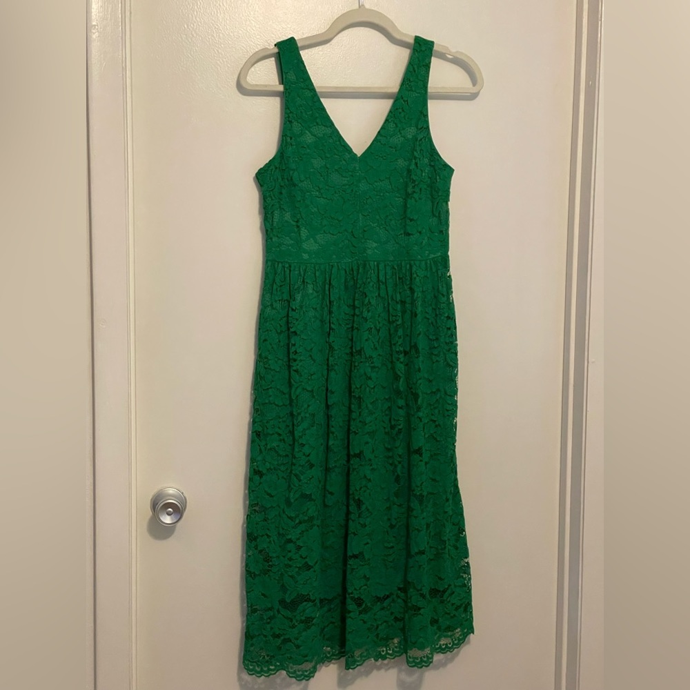Simply Vera Vera Wang- Emerald green dress- sz. small